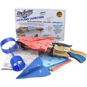 PATHFINDERS STEM Kits – Paper Airplane Launcher | Science Kits for Kids Age 12-14 | stem Kits for Kids Age 12-14 Physics Toys | Engineering kit | Learning Resource