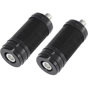 Motoforti 2pcs Motorcycle Foot Shifter Peg Shift Peg Shifter Accessories Foot Peg Black for Harley Softail Sportster Dyna