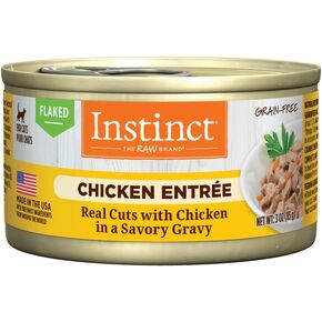 Instinct Flaked Chicken Entrée Wet Cat Food - 3 Ounces, 24 Pack