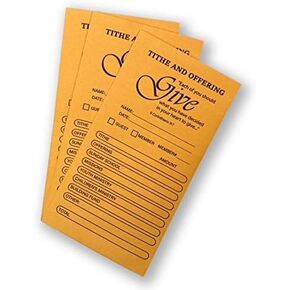 Coin Envelope, Tithe and Offering Envelopes for Church (Package of 500)