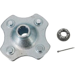 Dokili Rear Axle Wheel Hub W/Nut For TRX420 FE TRX420FM Rancher 420 4X4 2007-2013 (2 pcs)