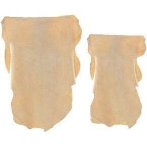 Autocare Natural Chamois Vehicle Cleaning Accessories,Leather Chamois Cloth Natural Shammy Drying Towel Dryer for Car Wash Care,Super Absorbent,2 Available Sizes(18x30inch&24x35inch,2 Pack)