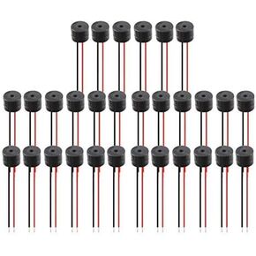 BNYZWOT DC 12V Wired Connector Active Electronic Buzzer 85dB 25PCS