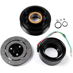 OCPTY AC Compressor for 2002-2005 for Honda Civic 1.7L 38800PLMA021M2 38810PLMA12 638950 77613 1521923 1522071 DW77613 10345220 78613 5511266 38800PLMA021M2 38810PLMA12 638950 77613