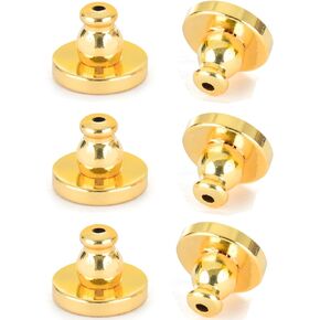 Earring Backs,18K Gold Silicone Earring Backs Replacements,Locking Secure Earring Backs for Studs/Droopy Ears,No-Irritate Hypoallergenice Soft Clear Earring Backs for Adults