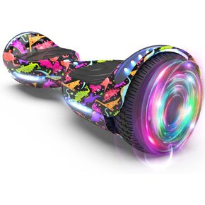 Hoverboard Certified HS2.01 Bluetooth Flash Wheel with LED Light Self Balancing Wheel Electric Scooter