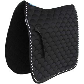 Horse English Quilted Contoured Dressage Trail Saddle Pad 7295