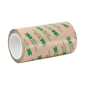 3M 6-5-468MP (CASE of 2) Adhesive Transfer Tape 468MP, 6" Wide, 5 yd. Length, Clear (Pack of 2)