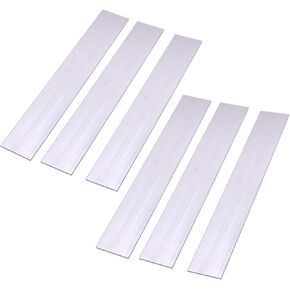 6 قطع 1/4 بوصة (6 مم) × 2 بوصة (50 مم) شريط مسطح من الألومنيوم بطول 12 بوصة. 23 بوصة 6061 لوحة للأغراض العامة، T6511 مخزون مطحنة جديد متين in Kuwait