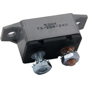 ZOOKOTO 12-24V 40 Amp ATV Resettable Circuit Breaker Fuse Holder 40A in Kuwait