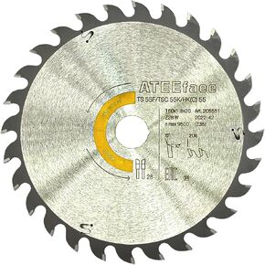 Upgraded 205560 205551 Track Saw Blade for Festool TS 55 F, TSC 55 K, HK 55, HKC 55 Track Saw 160x1,8x20mm 28Tooth