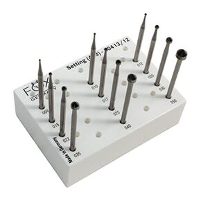 Jewelry Making Setting Burs Fig 413 Stone Setting Jewelers Bur 12 Pc Set 009-050