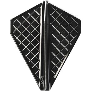 コスモダーツ(COSMO DARTS) Fit Flight Pro Dart Flights V-4 Black