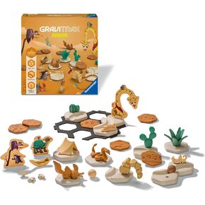 Ravensburger GraviTrax Junior Extension Desert - ألعاب الجري الرخامي والهندسة والرياضيات والبناء للأطفال من سن 3 سنوات فما فوق - هدايا للأطفال