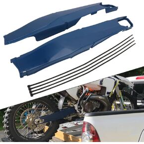AnXin Motorcycle Swingarm Guard Swing Arm Protector For EXC125 EXC200 EXC300 EXC-F250 EXC-F350 EXC-F400 EXC-F450 EXC-F500 TC/FC125 FC250/350/450 TE125/250 FE250/350/450 - Black in Kuwait