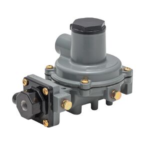 Emerson-Fisher LP-Gas Equipment R232A-BBFXA Compact Integral 2-Stage Regulator, 1/4" x 1/2" NPT, 9.5-13" w.c. Spring, Vent Opposite Tap