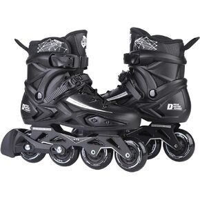 Fitness Inline Skates, Outdoor 4 Wheel Speed Racing Roller Skates for Men Women Adult