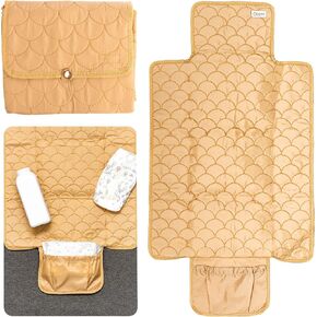 وسادة تغيير الحفاضات للأطفال | غطاء وسادة تغيير الحفاضات قابل للغسل في الغسالة للرضع | وسادة تغيير الحفاضات المحمولة خفيفة الوزن للسفر من أوتامي in Kuwait