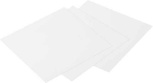 PATIKIL Alumina Ceramic Sheet Square Cooling Pad Insulating Sheet 3pcs High Hardness for MOS Transistor 100x100x0.5mm(4x4x0.02") in Saudi Arabia