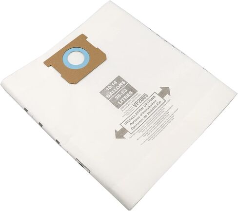 2 Pack Vacuum Filter Bag for Shop Vac Bags 10-14 Gallon, Vacuum Dust Collection Bag, Type F 90662 9066200 9066233, Type I 90672 9067200 9067233, VF2005, Disposable Collection Filter Bags in Saudi Arabia