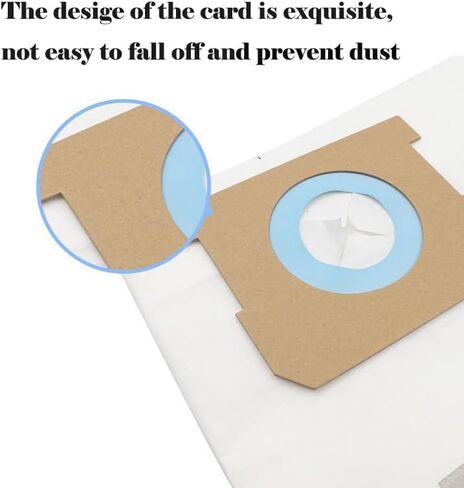 2 Pack Vacuum Filter Bag for Shop Vac Bags 10-14 Gallon, Vacuum Dust Collection Bag, Type F 90662 9066200 9066233, Type I 90672 9067200 9067233, VF2005, Disposable Collection Filter Bags in Saudi Arabia