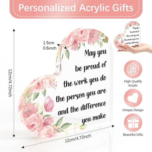 هدايا ملهمة هدايا تقدير الممرضة، هدايا تقدير المعلم من الأكريليك، هدايا تقدير الموظف، هدايا تقدير المتطوعين لزملاء العمل، هدايا شكر للمعلمة والممرضة والأخت والصديقة in Kuwait