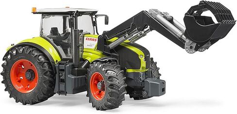 Bruder Claas Axion 950 with Frontloader in Saudi Arabia
