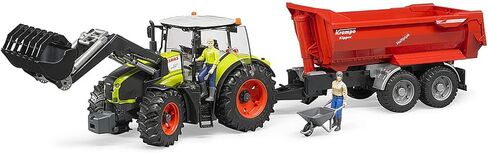 Bruder Claas Axion 950 with Frontloader in Saudi Arabia