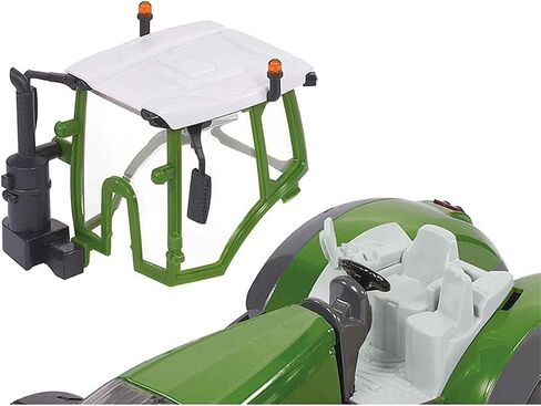 Siku 3287، Fendt 1050 Vario Tractor، 1:32، معدن/بلاستيك، أخضر، كابينة سائق قابلة للإزالة، وصلات أمامية وخلفية in Kuwait