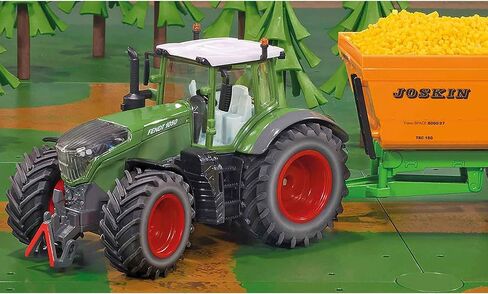 Siku 3287، Fendt 1050 Vario Tractor، 1:32، معدن/بلاستيك، أخضر، كابينة سائق قابلة للإزالة، وصلات أمامية وخلفية in Kuwait