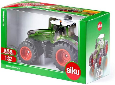 Siku 3287، Fendt 1050 Vario Tractor، 1:32، معدن/بلاستيك، أخضر، كابينة سائق قابلة للإزالة، وصلات أمامية وخلفية in Kuwait