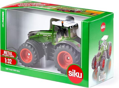 Siku 3287، Fendt 1050 Vario Tractor، 1:32، معدن/بلاستيك، أخضر، كابينة سائق قابلة للإزالة، وصلات أمامية وخلفية in Kuwait