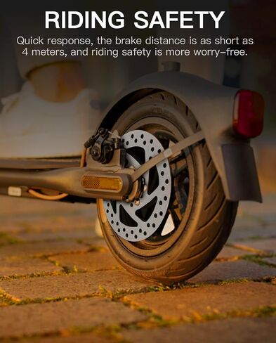 stio 140mm Scooter Brake Disc Rotor Pad 6 Holes Rounded compatible with Segway Ninebot KickScooter P65/P100SU/P100SE/F40/F30/F25/F20 Brake Parts in Saudi Arabia
