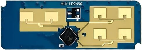 JMT HLK-LD2450 مجموعة مستشعر المسار 24 جيجا هرتز ISM المنزل الذكي لتتبع الحركة البشرية Ra·DAR وحدة الحث قياس سرعة زاوية المسافة (قطعة واحدة) in Kuwait