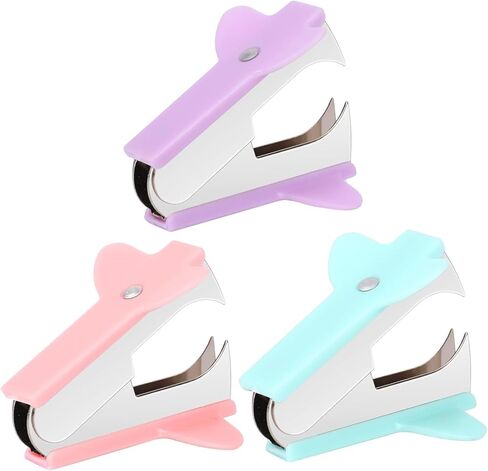 3Pcs Pink and Blue and Purple Staple Remover Staple Puller Removal Tool for School Office Home,Staplers and Punches,Office Supplies in Kuwait