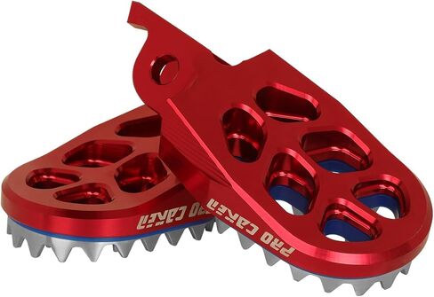 PRO CAKEN CNC Dirt Bike Double-deck Footpegs Rest Pedal Foot Pegs for CR125 250 02-08 CRF150R 07-18 CRF250 450R 04-18 CRF250 450X 05-18 in Kuwait