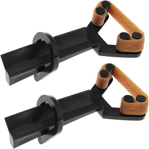 eMagTech 2PCS Pool Cue Tip Clamp Plastic Billiards Cue Tip Fastener Snooker Cue Tip Clamp Repair Tool Y-Type Head Clip Press Billiards Cue Sticks Accessories in Saudi Arabia
