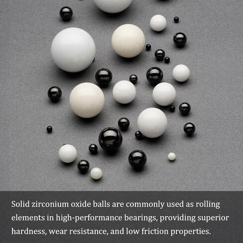 10 قطع من كرات السيراميك الدقيقة من كوزيلو - [2.5 ملم] أكسيد الزركونيوم لاستخدام المحامل in Kuwait