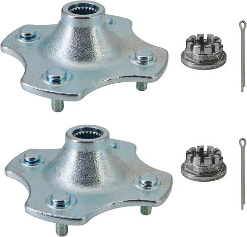 Dokili Rear Axle Wheel Hub W/Nut For TRX420 FE TRX420FM Rancher 420 4X4 2007-2013 (2 pcs) in Saudi Arabia