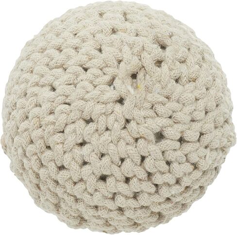Deco 79 Jute Handmade Orbs & Vase Filler with Varying Designs, Set of 4 4"D, Brown in Saudi Arabia