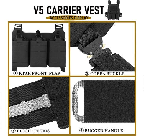 PETAC GEAR التكتيكية تيغريس Cummerbund V5 سترة مرجحة مجموعة كاملة للرجل تأثيري مع الرمز البريدي على اللوحة الخلفية Banger in Kuwait