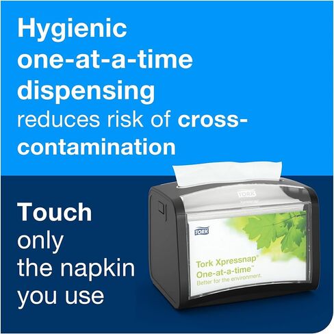 Tork Xpressnap® White Dispenser Napkin N4, Advanced, Interfold 1-ply, 13" x 8.5", 12 x 500 napkins, DX900 in Saudi Arabia