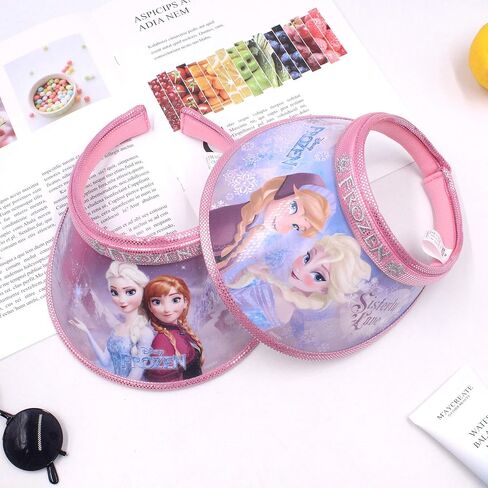 FINEX Random Cartoon Character Sun Visor Hat UV Protection for Kids Designed in Korea in Saudi Arabia