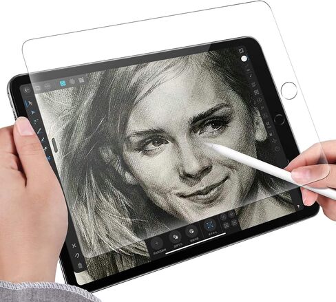 Tukellen Like Paper Screen Protector for iPad pro 12.9 Inch(2015/2017 Model, 1st/2nd Gen),Drawing Writing Like Paper, Anti Glare Scratch Resistant Matte PET Film,Compatible with apple pencil (2 Pack) in Saudi Arabia