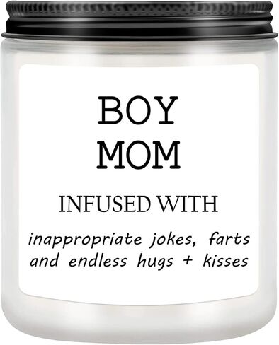 شمعة Lovearth Boy Mom، هدايا Boy Mom، هدايا عيد الأم للأمهات الصبي، أم الأولاد، هدايا أمي الجديدة، هدايا استحمام الطفل الجديد، عيد ميلاد مضحك، هدايا الاسترخاء لأمي، أم الأولاد، أمي لتكون in Kuwait