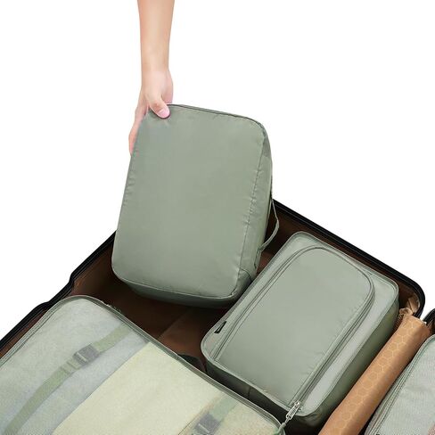 BAGAIL 8 Set Packing Cubes Luggage Packing Organizers and 3Bagail Ultralight Zipper Pouch in Saudi Arabia