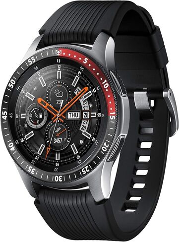 حلقة إطار ساعة Galaxy Watch المتوافقة من BaiHui مقاس 46 مم / حلقة إطار Galaxy Gear S3 Frontier وحلقة كلاسيكية، غطاء حماية حلقة إطار معدني من الألومنيوم لإكسسوار ساعة Galaxy (ألومنيوم-04) in Kuwait