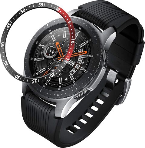 حلقة إطار ساعة Galaxy Watch المتوافقة من BaiHui مقاس 46 مم / حلقة إطار Galaxy Gear S3 Frontier وحلقة كلاسيكية، غطاء حماية حلقة إطار معدني من الألومنيوم لإكسسوار ساعة Galaxy (ألومنيوم-04) in Kuwait