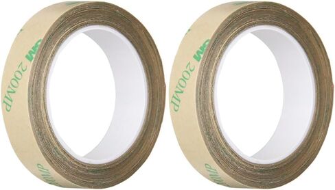3M 9495MP Adhesive Transfer Tape - 0.5 in. x 15 ft. Polyester Film Tape Roll with Shear Strength, Solvent Resistance. Bonding and Sealing Tapes in Saudi Arabia