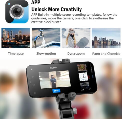 مثبت انحراف Korecase ثنائي المحور للهواتف الذكية مع حامل ثلاثي عصا سيلفي قابل للتمديد، حامل تتبع تلقائي للوجه بزاوية 360 درجة مع ضوء ملء وجهاز تحكم عن بعد لاسلكي لمدونات الفيديو، يوتيوب، تسجيل فيديو تيك توك in Kuwait